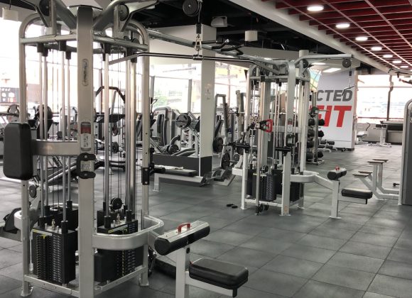 interior of gym